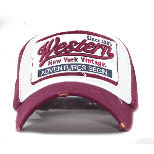 Embroidered Summer Cap Mesh Hats For Men Women Casual Hats Hip Hop Baseball Caps