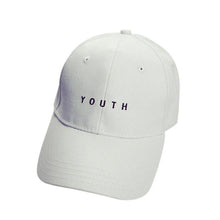 YOUTH Printed Embroidery Cotton Baseball Cap Boys Girls Snapback Hip Hop Flat Hat