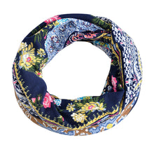 Unisex Print Hat Ruffle Beanie Scarf Collar Turban Head Wrap Cap